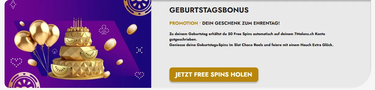 Casino Cashback – teilweise Rückerstattung von Verlusten gemäss Bedingungen